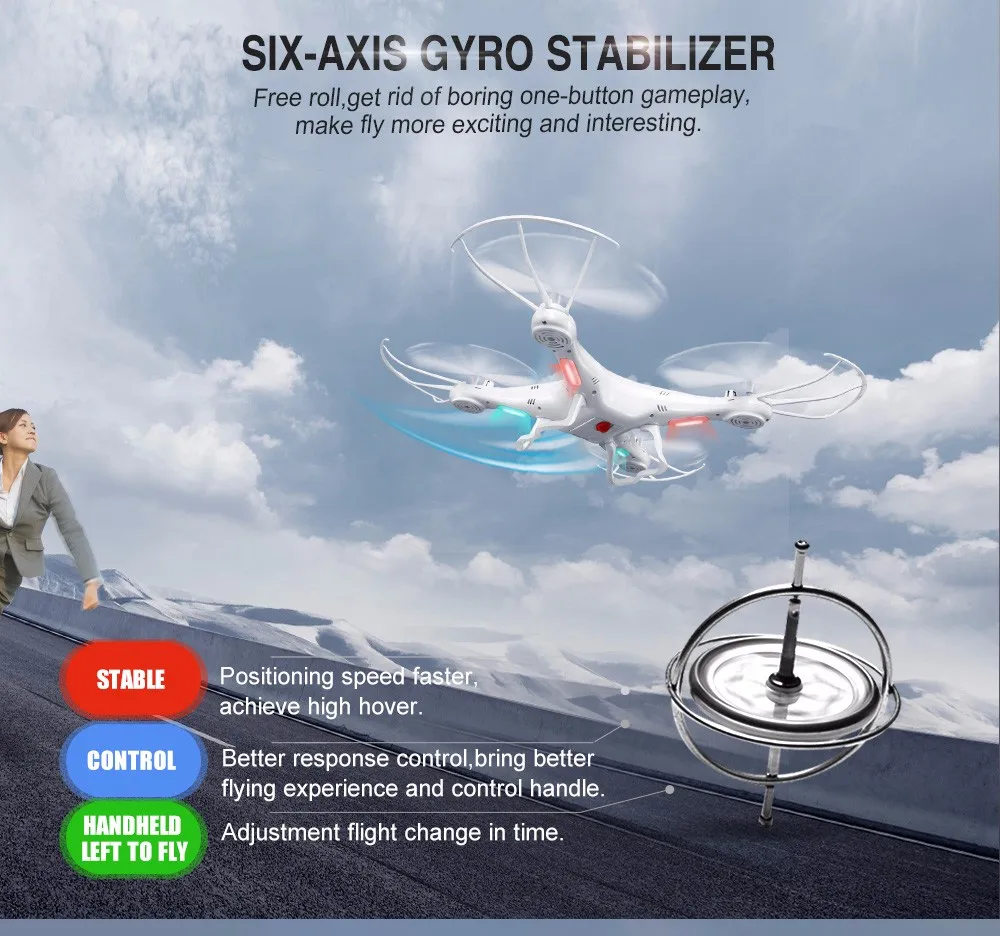 Syma X5A 1 Not X5A Drone 2 4G 4CH RC Helicopter Quadcopter with No Camera Aircraft