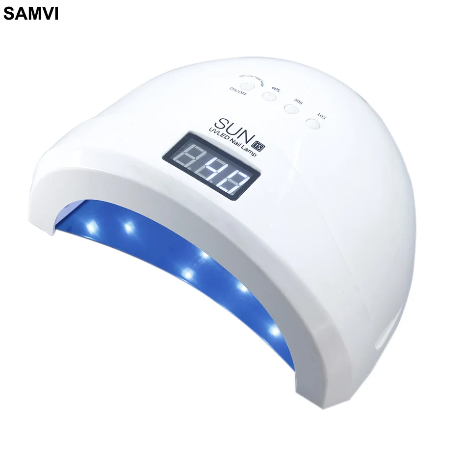 Online SAMVI Sunone 30 Uds UVLED 48W LED UV Gel de uñas curado rápidamente lámpara de luz de uñas secador de uñas máquina de Arte de uñas