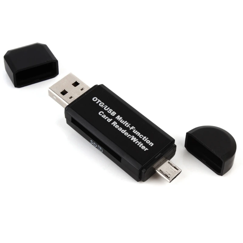 1 шт. Micro USB OTG USB 2,0 адаптер SD Micro SD Card Reader для ПК мобильный телефон Tablet Высокое качество