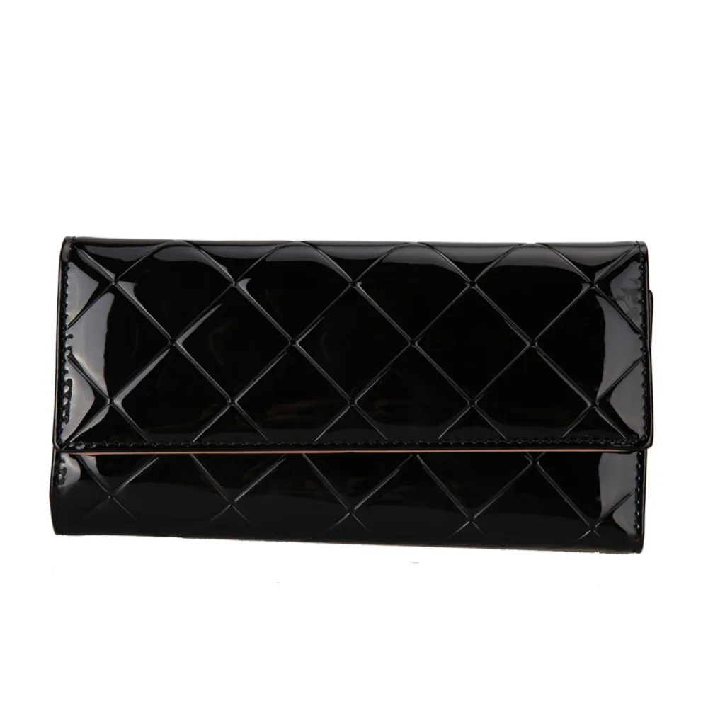 

2018 New Wallet Women PU Leather Long Purse Vintage Solid PU Leather multiple Cards Holder Clutch Fashion Standard Wallet