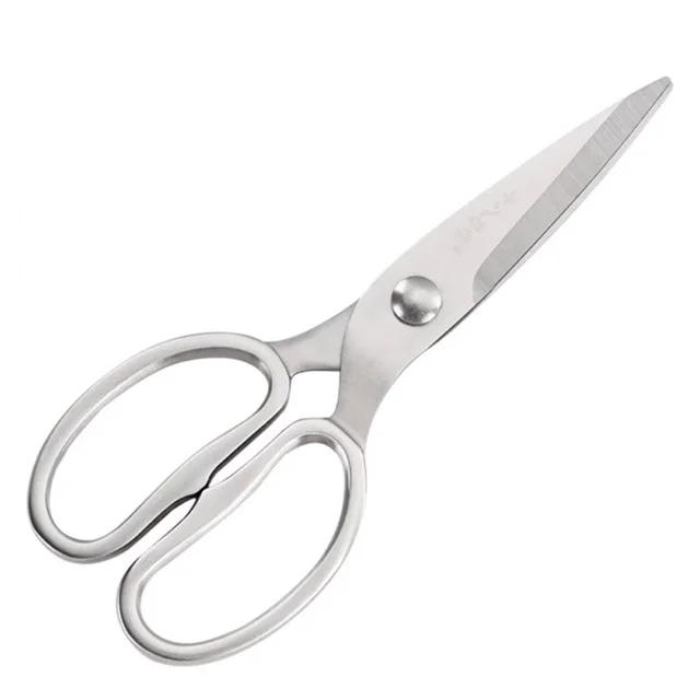 Shi Ba Zi Premium 100 Full Stainless Steel Kitchen Scissors With Shi Ba Zi Premium 100 Full Stainless Steel Kitchen Scissors With Comfortable Grip Handle Cut