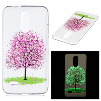 

50pcs/lot Night Lumious Slim Silicon Cases For LG K4 K8 K10 2017 G6 Soft Noctilucent TPU Gel Back Cover