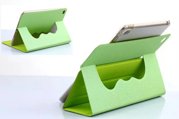 

Ultra Slim Diamond Grain 360 Degree Rotation Magnet Smart Sleep Stand PU Leather Cover Case For Apple ipad mini 4 Mini4 4Gen