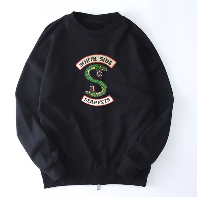 

Riverdale Women and men Hoodies Sweatshirts Fashion Hooded Mulheres Harajuku Long Sleeve Korean Sweatshirt Casual Clothing