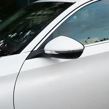 For Honda Accord 10th 2018 2019 ABS Chrome Car Rearview mirror decoration strip Accessories car styling car body kits abs chrome door mirror cover pedal car sticker for honda accord 2018