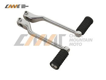 

Chrome Left Heel Toe Shift Lever Pedal Set case for Harley Touring FL Softail 1988-Up