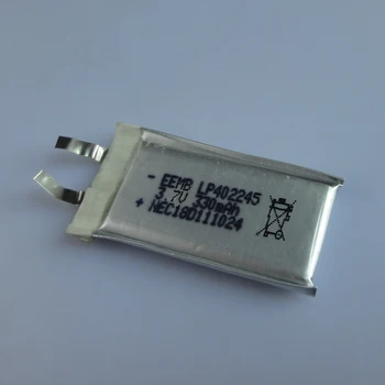 

5Pcs Wholesale EEMB LP402245 3.7V 330mAh Li-polymer lithium-polymer battery