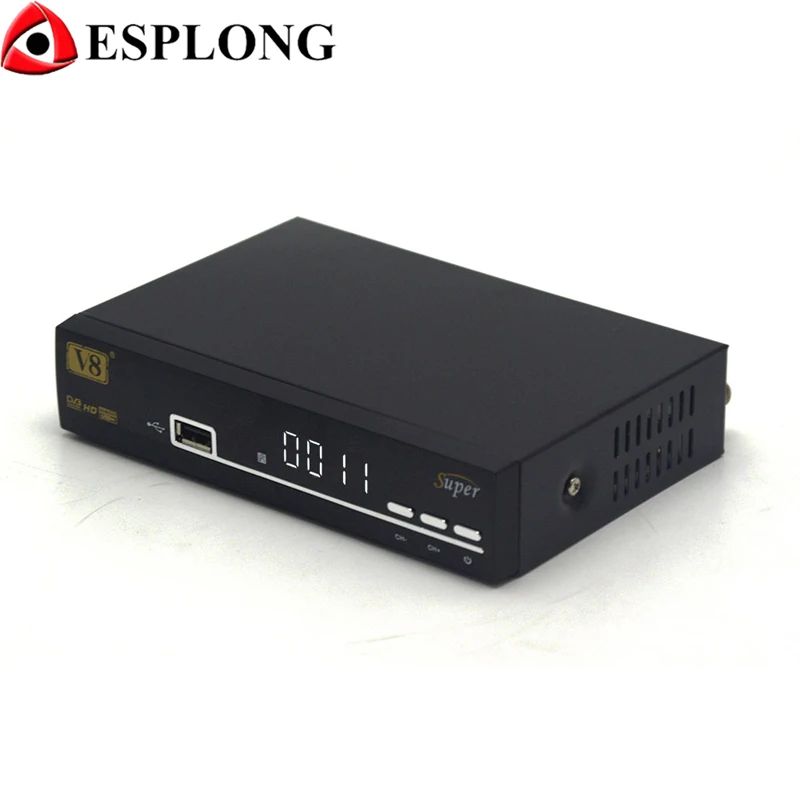

Free sat V8 Super Receptor Satellite HD DVB-S2 Satellite Receiver Support IPTV PowerVu Biss Key Cccamd Newcamd Optional USB WIFI