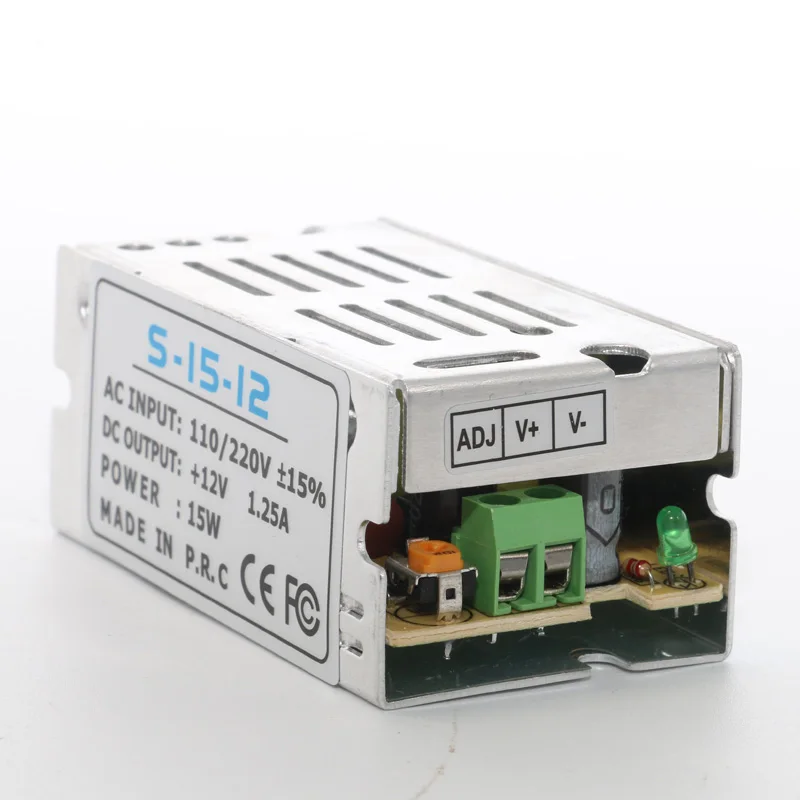 AC 110 V-220 V постоянного тока до DC5V 12V 24V 10A/15A/20A/40A/60A переключатель Питание адаптер для Светодиодные ленты светодиодный лента в полоску 3D-принтеры