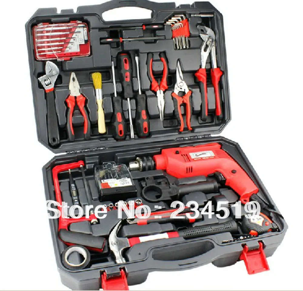 71 sets of household tool combination suit, household group set of
