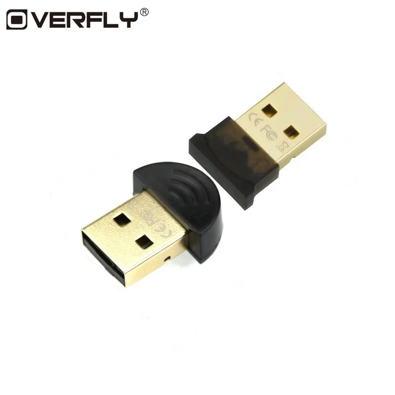 

Overfly Bluetooth Adapter V4.0 CSR Dual Mode Mini Wireless USB Bluetooth Dongle 4.0 Transmitter for Windows Vista XP 7 8 10