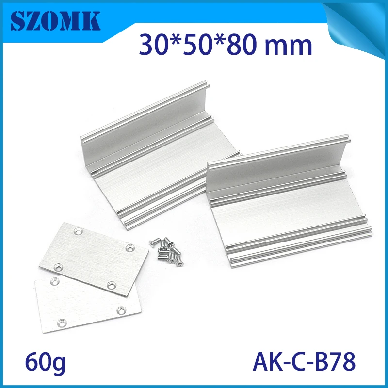 aluminum box for electronic project extruded aluminum electrical cabinet szomk aluminum housing for pcb design GPS control enclosure (6)