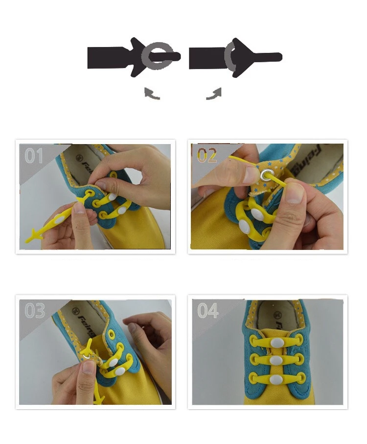 Без галстука силиконовый Shoeslace светильник Светящиеся Шнурки вспышки вечерние светящиеся шнурки шнурка шнурки ленивые 12 шт./компл. L3