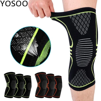 

Sports Knee Support Knee Brace Pads Breathable Leg Sleeve Support For Basketball Volleyball Gym Weight lift Running Knee Brace