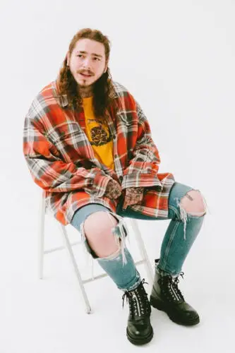 Q2661 Плакаты и принты Post Malone американский реперские кепки в стиле хип-хоп с