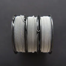 SEA WOLF A1 провод сопротивления инопланетянин плавленый Clapton провод 15 футов провода аксессуары для электронных сигарет для RDA