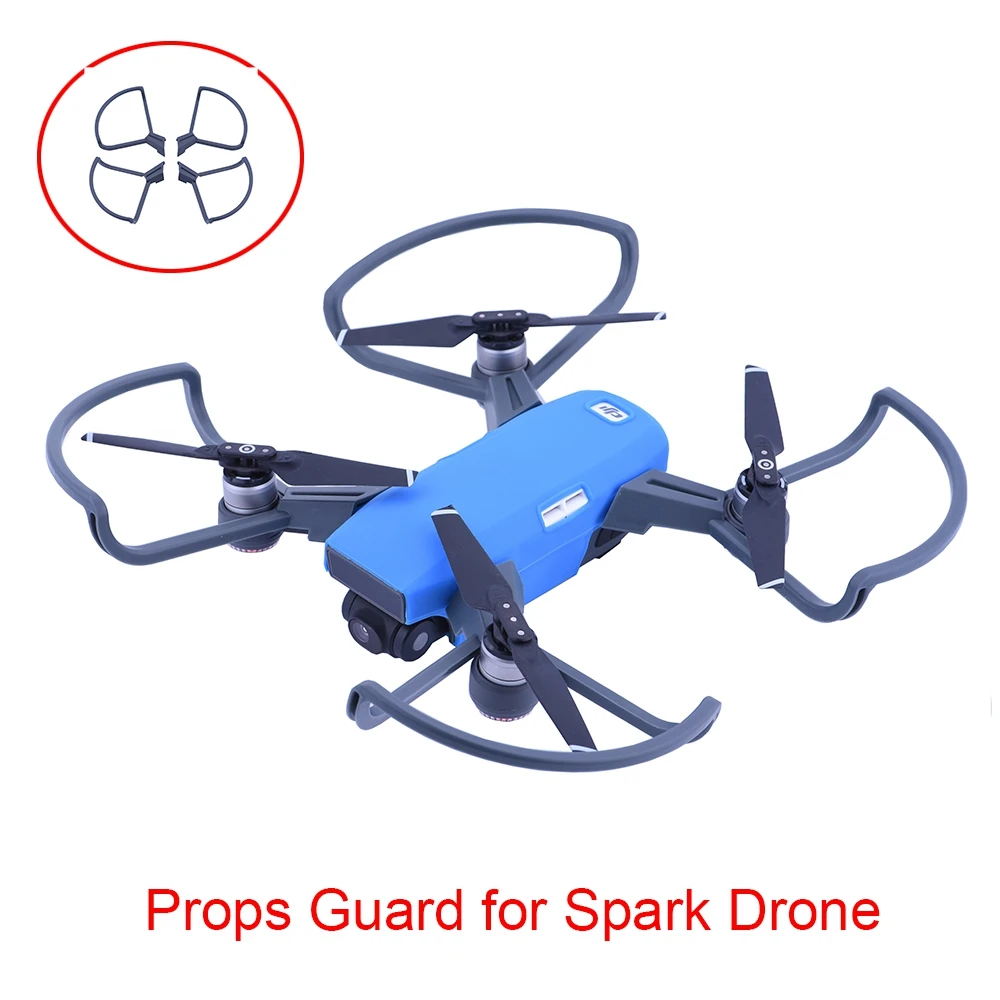 

4pcs Propeller Guard 4.7inch Props Protective Ring Bumper Blade 4730 Props Protector DJI Spark Accessories Spare Parts