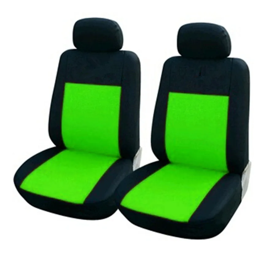 Универсальное автомобильное сиденье, чехлы для сидений, автомобильные аксессуары, аксессуары для Renault Logan, автомобильные сиденья, лада приора, Новинка - Название цвета: 4pcs green