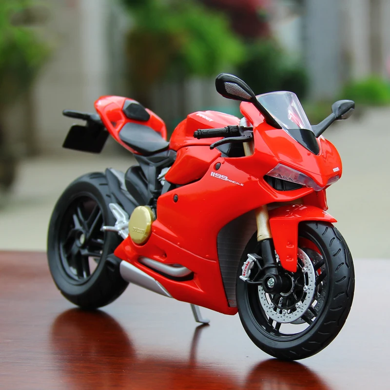 1:12 Maisto Ducati 1199 мотоцикл игрушечный сплав двигатель в сборе автомобиль наборы для