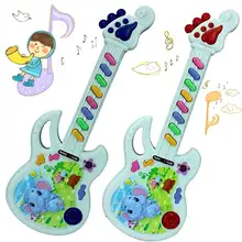 1 piece Musical Educational Toy Baby Kids Children Portable Guitar Keyboard Developmental Cute Toy 17 FJ88