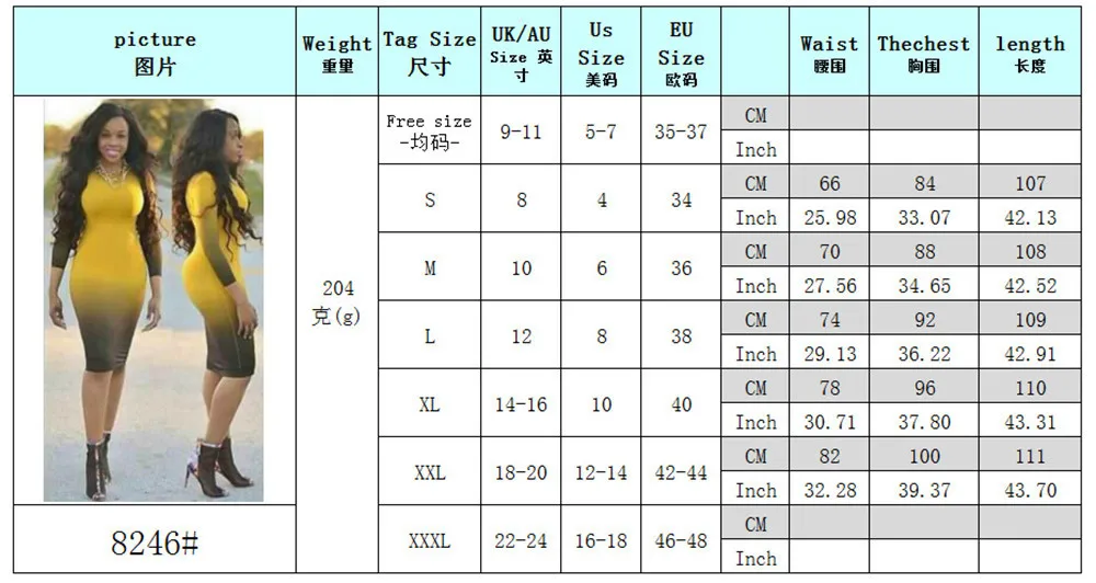 Women Basic Dress 2018 Gradient Ramp O Neck Long Sleeve Slim Dresses Bodycon Midi Office Working Dress Elegant All Match (47)