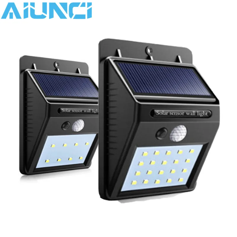 

Solar Rechargeable LED Solar light Bulb Outdoor Garden lamp Decoration PIR Motion Sensor Night Security Wall light Waterproof