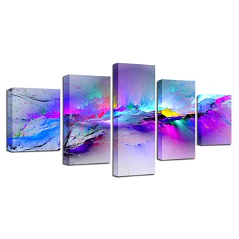 

Wall Pictures For Living Room Abstract Canvas Painting Clouds Colorful Canvas Art Home Decor Artwork