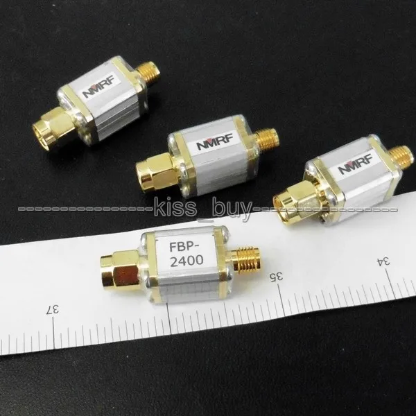 Bandpass Filter With SMA Female Connectors Operating At 6 GHz With A 45 MHz Passband Bandwidth