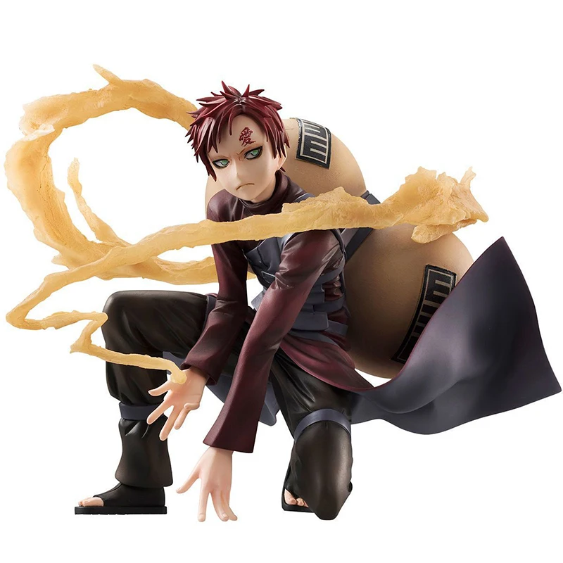 Наруто Shippuen Gaara фигурка 1/8 масштаб окрашенная повязка на голову Sabaku no кукла ПВХ
