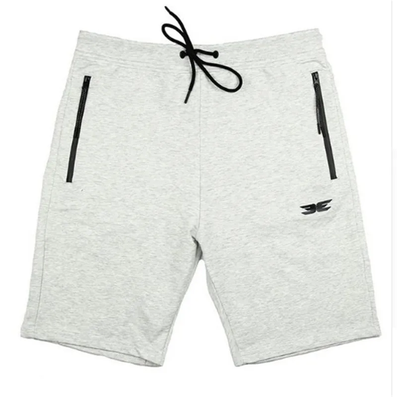 Popular High Quality Cotton Men Fitness casual Brand Shorts Summer 2019 New Fashion The Pocket Zipper Garnish Jogger Red Short Pants