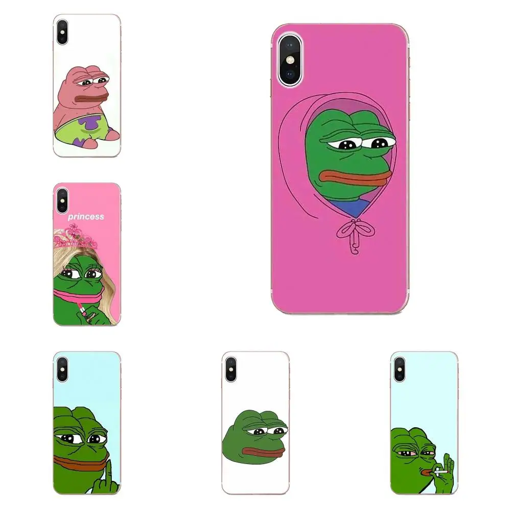

TPU Art Cover Case Cute Frog Meme Animal Funny For Galaxy J1 J2 J3 J330 J4 J5 J6 J7 J730 J8 2015 2016 2017 2018 mini Pro