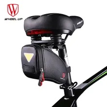 Wheel Up Cycling EVA Rainproof Reflective Rear Seatpost Bag Outdoor MTB Road Bicycle Tail Bag Anti-scratch Cycling Saddle Bag