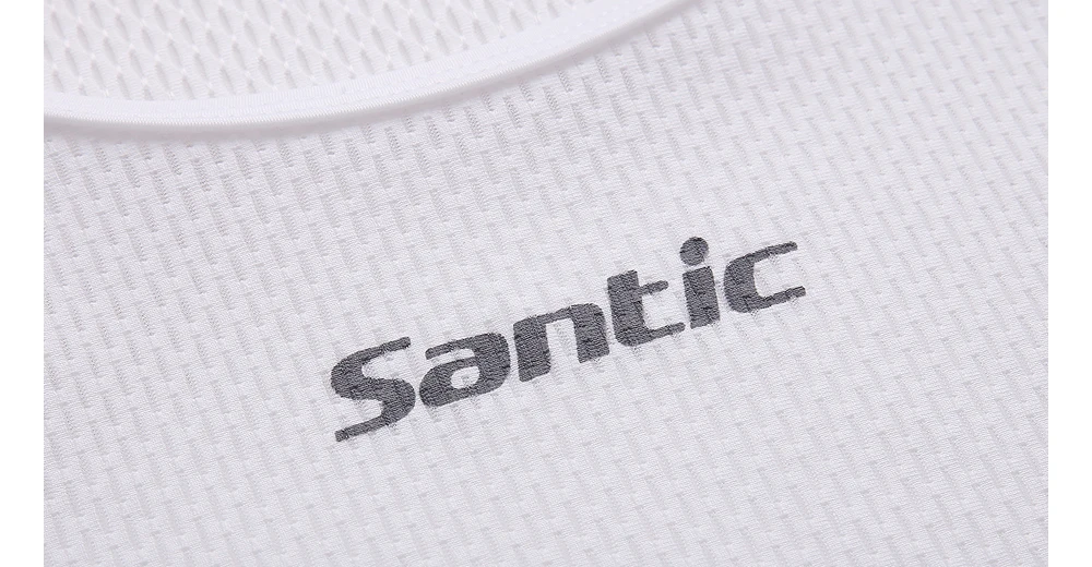 Santic Для мужчин Велоспорт жилет без рукавов N-FEEL светоотражающие велосипедные комплекты одежды, футболки для бега для верховой езды жилет Велосипедная форма M5C06018W