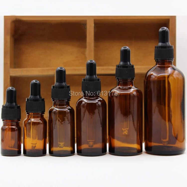 5ml,10ml,15ml,20ml,30ml,50ml,100ml Amber Glass bottles With Dropper,Empty Essential Oil Glass Vials Black Collar Black rubber духи avon 10ml 30ml 30ml