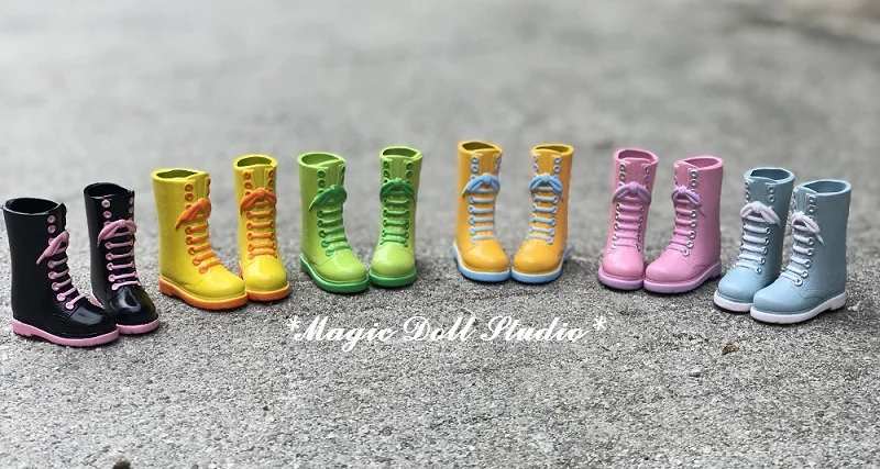 [MG597] Новинка 2019 NeoBlythe Doll Shoes # ручная краска разные цвета ботинки для скутеров