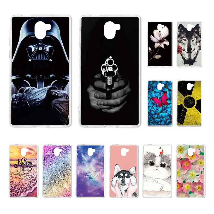 

Bolomboy Painted Case For LEAGOO KIICAA Mix Case Silicone Soft TPU For LEAGOO KIICAA Mix Cover Coque Flamingo Spiderman Bags