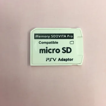 

10pcs Newest Version 5.0 SD2Vita For PS Vita Memory Card for PSVita Game Card 1000 PSV Adapter 3.60 System 256GB Micro SD card