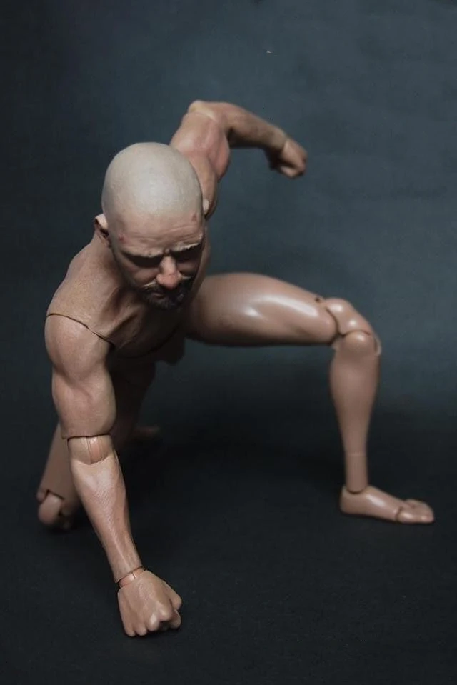  1/6 Scale man Male Body Figure Military Muscular Body Similar to TTM19 Wolverine Body 12