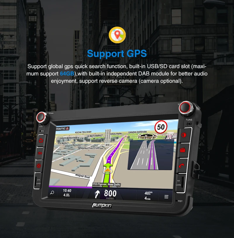 Top Pumpkin Quad-core 2 Din 8