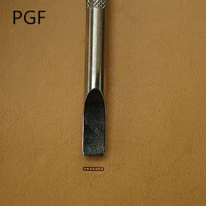 PGFno. 27-07 koule tištěné pozadí z nerezové oceli, jemné kožené nářadí