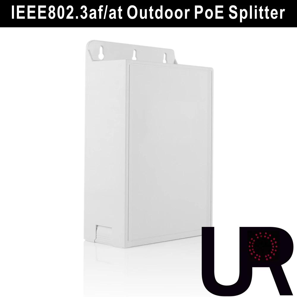 4pcs Outdoor Weatherproof IEEE802.3af/at DC12V 2A/1A PoE Splitter to Make your Non IP Camera work with Switch or NVR | Безопасность и