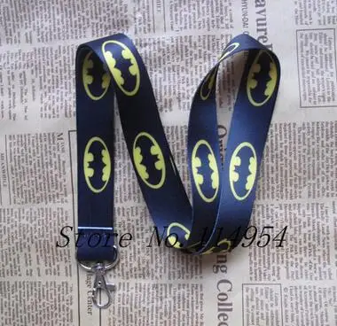 

1 Pcs batman minnie spiderman wonder women Necklace Strap Lanyards Cell Phone PDA Key ID Strap Charms L-202