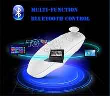 Hot Sale:Universal Bluetooth Controller Wireless Gamepad Mouse Mini Wireless Remote Controller For iPone ios Samsung Android VR