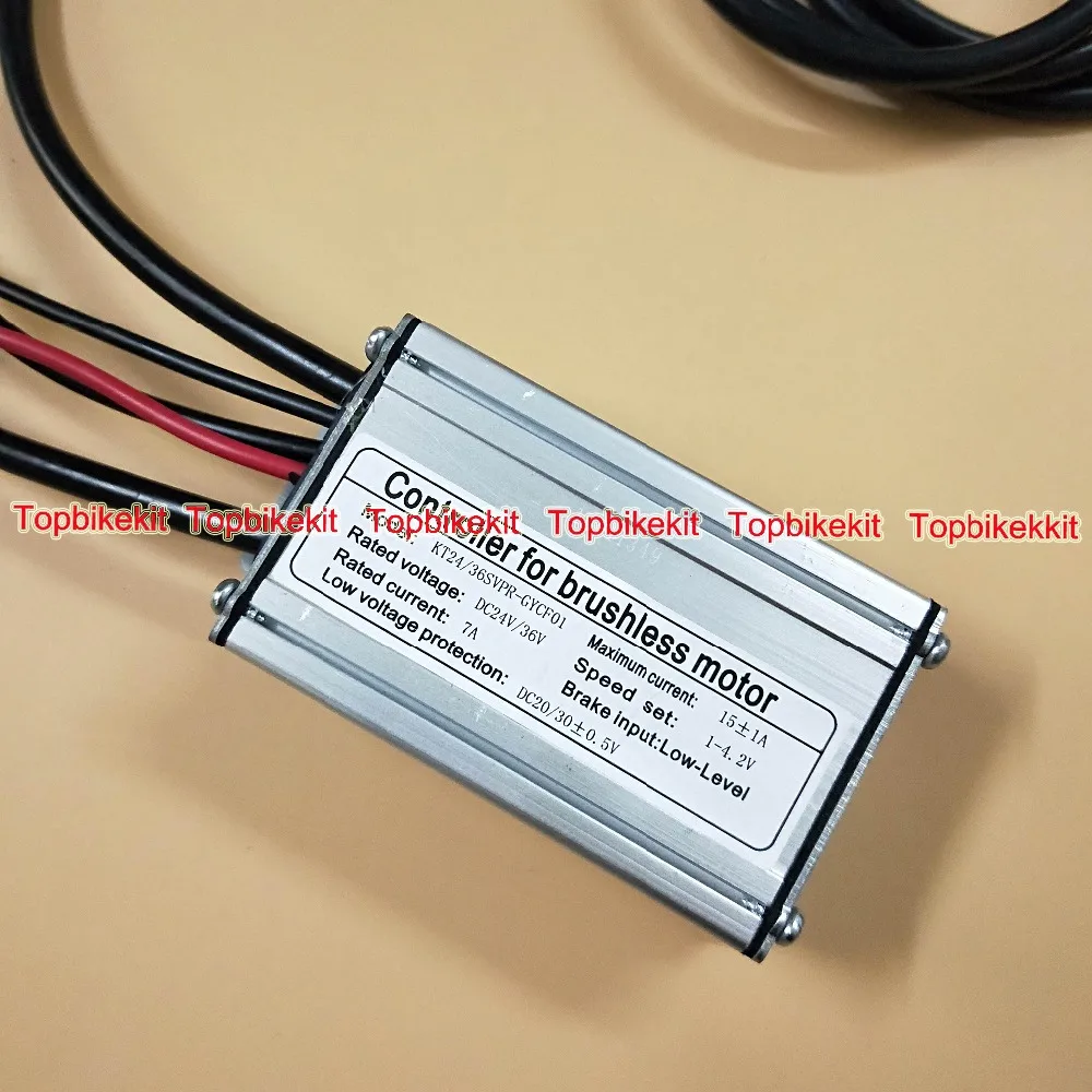 Ebike-Controller-Kit 24-V250W-36V-250W-KT-Torque-Simulation-Sine-Wave-Controller +LCD3LCD8H+Throttle+PAS+Brake+extend cable (3)