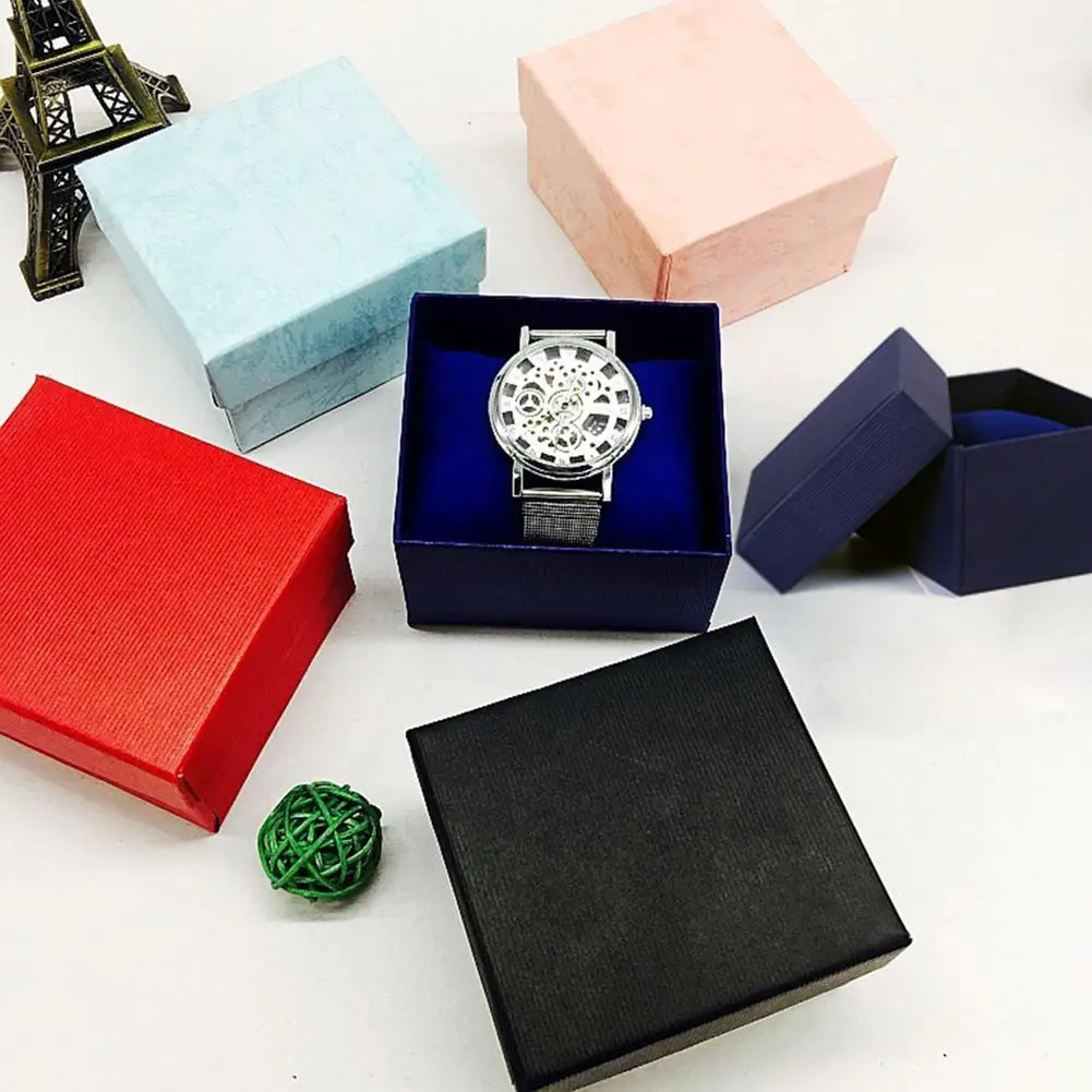 

Women's Watch Jewelry Box Durable And Beautiful Jewelry Storage Box High Quality Gift Watch Box Bracelet Storage Box 5 Colors
