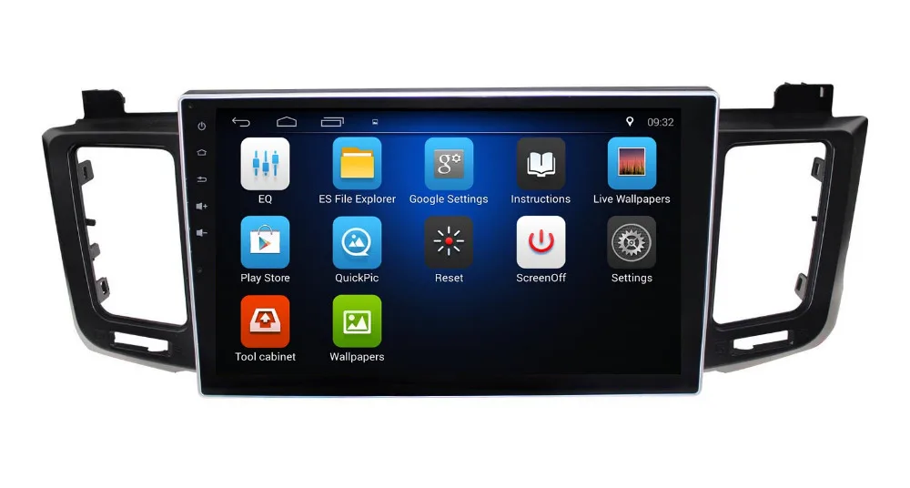 Sale Nedehe 10.1 inch 2G+32G Android 8.0 Car DVD GPS Navigation For Toyota RAV4 2013 2014 2015 car radio audio video player+canbus 2