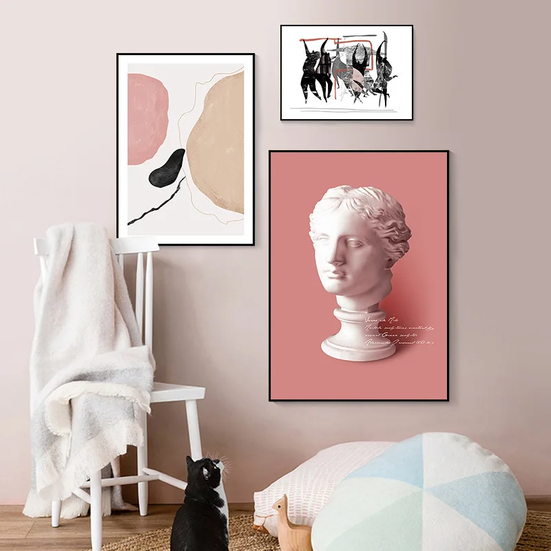 Nordic-Minimalist-Abstract-Line-David-Plaster-Canvas-Paintings-Matisse-Posters-Prints-Wall-Art-Pictures-for-Living (2)