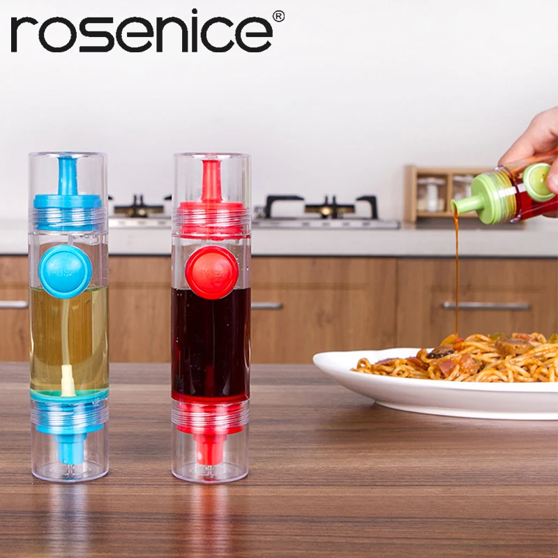 2 in 1 Olive Spray Fine Pump Oil Sprayer Bottle Cruet Vinegar