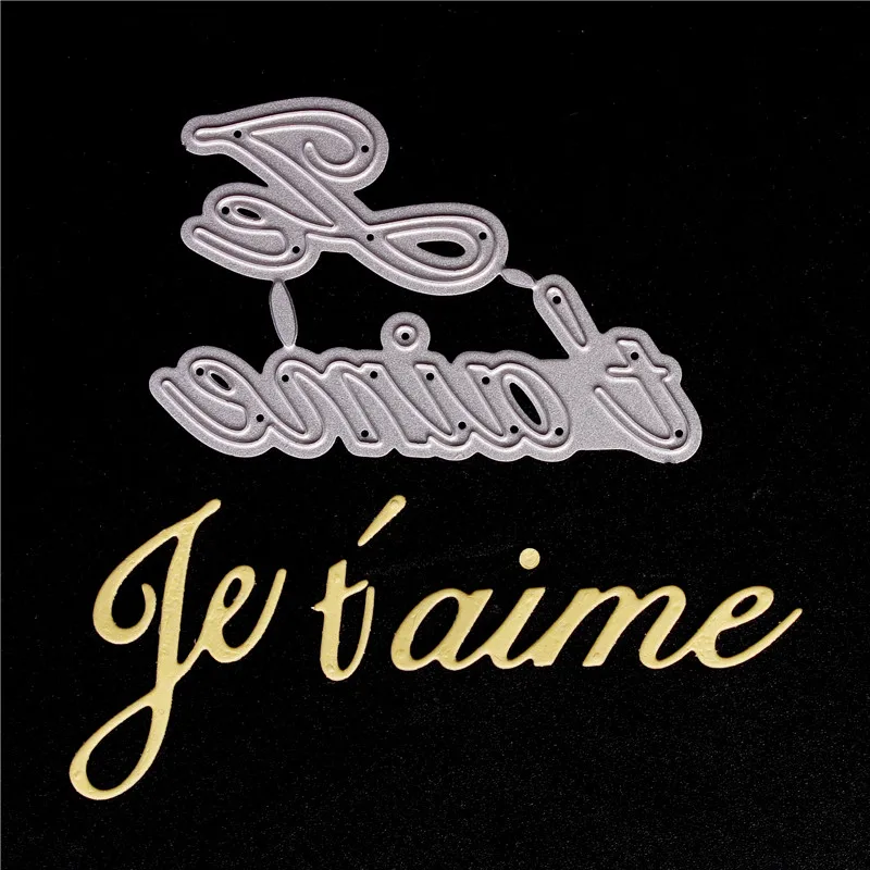 

Metal Cutting Dies for Diy Scrapbooking Die Cut New 2018 Cuts for Paper Card Making Craft Embossing Photo French wrod