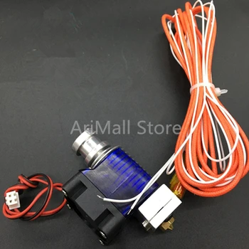 

3D printer extruder print head with fan all metal full set V6 J-HEAD direct hotend kit short distance